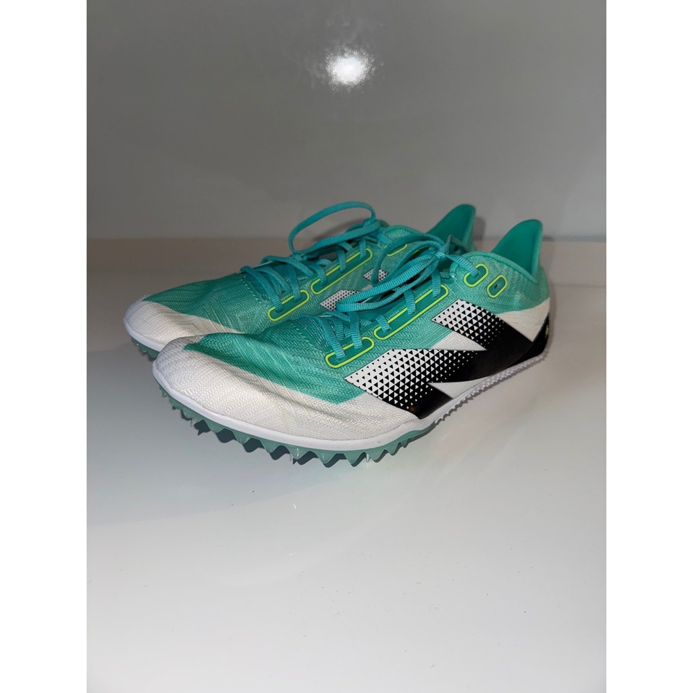 New Balance FuelCell SD100 v5 Track Spikes Teal White WSD100T5 Womens 9